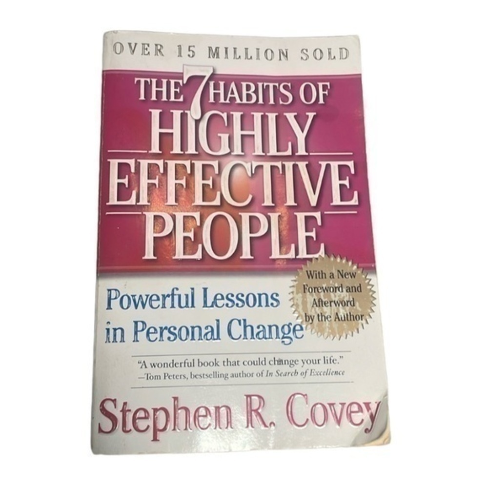 BOOK | THE 7 HABITS OF HIGHLY EFFECTIVE PEOPLE BY STEPHEN R. COVEY